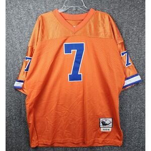 Mitchell & Ness John Elway Jersey Mens 54 Orange 1994 Denver Broncos Throwback